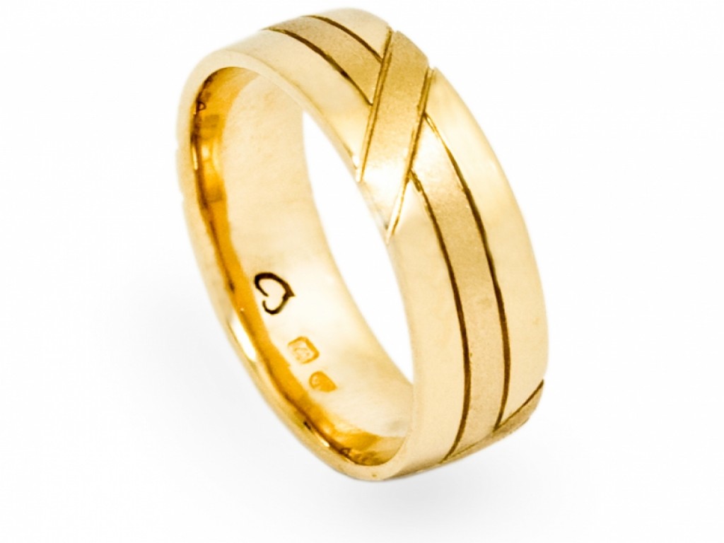 Alianças Ouro Amarelo sem Brilhantes ALR003248