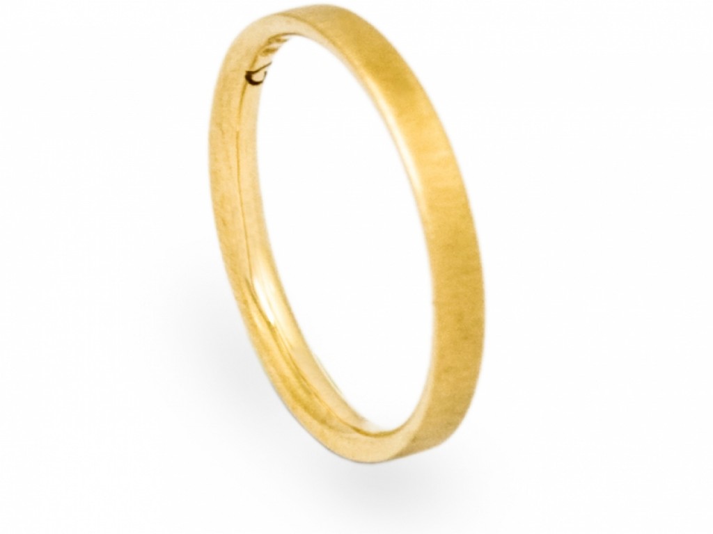 Alianças Ouro Amarelo sem Brilhantes ALR003760