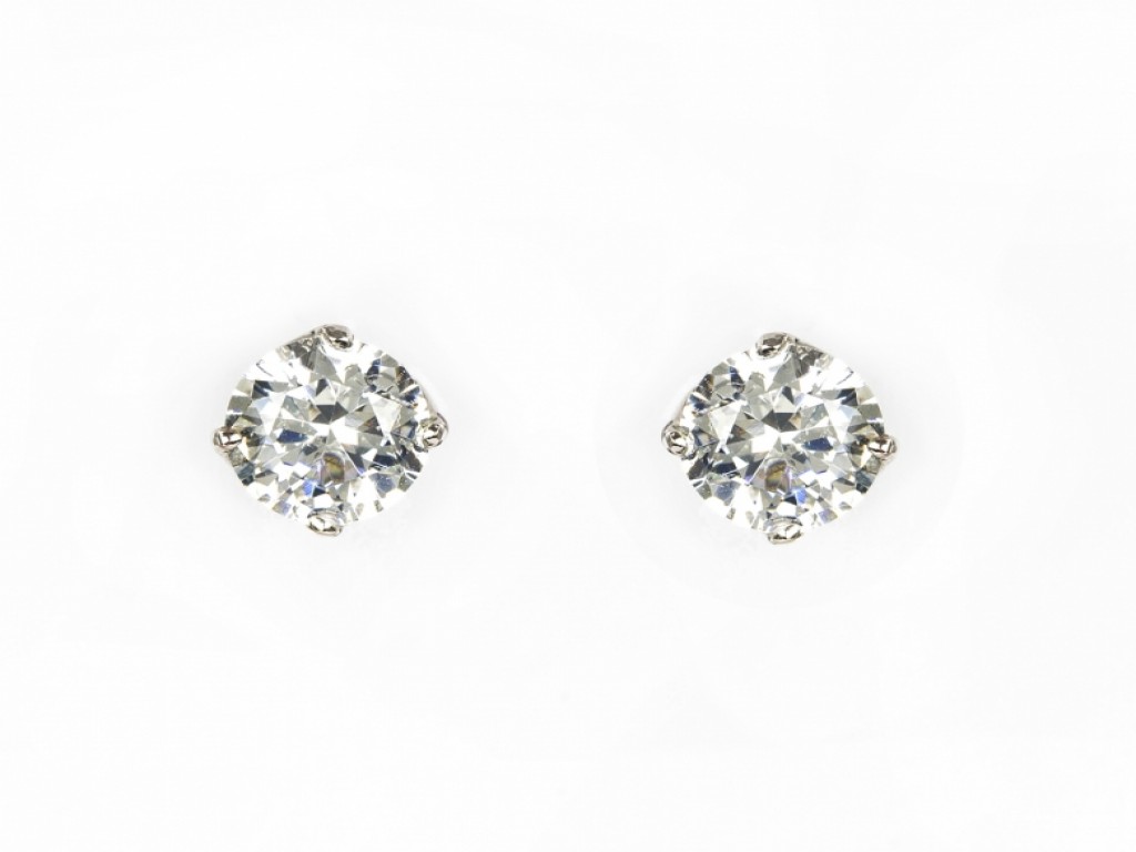 Brincos Tornilhos Ouro com Zirconias TR003022B