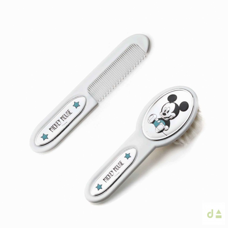Set Dhome Escova & Pente Mickey
