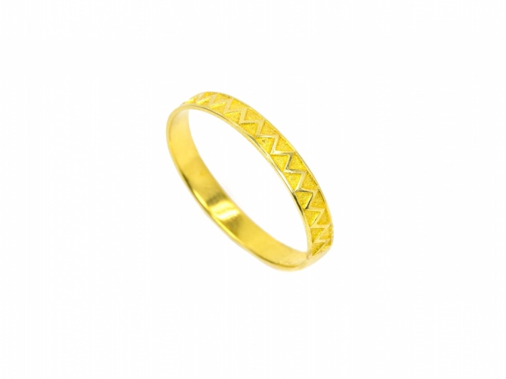 	Alianças Ouro Amarelo sem Brilhantes ALR003585