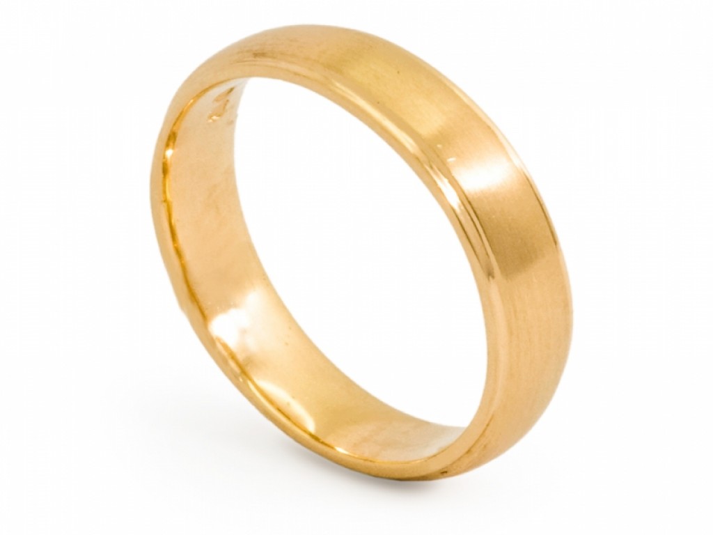 Alianças Ouro Amarelo sem Brilhantes ALR003823