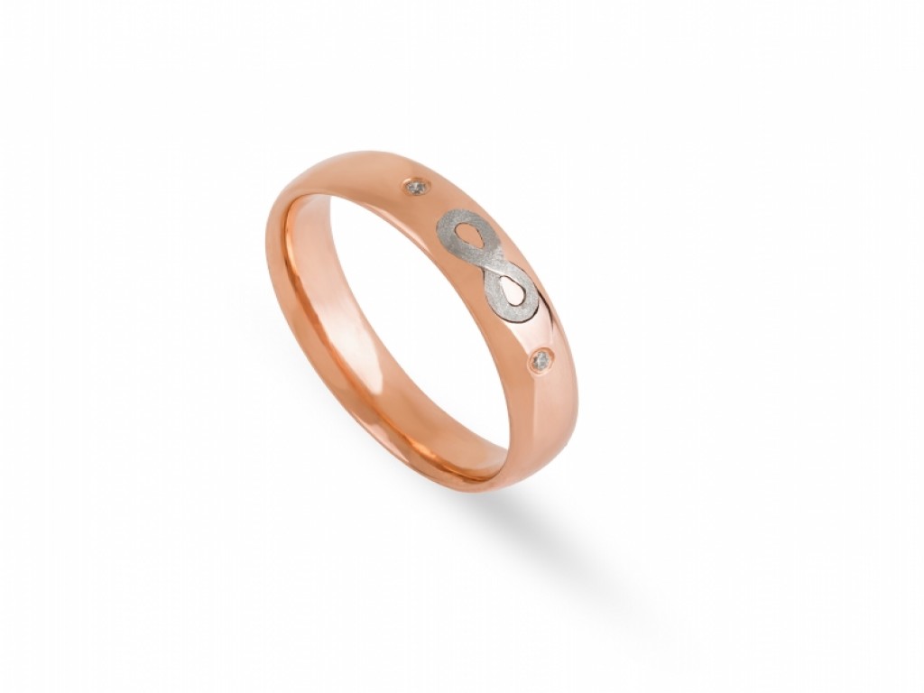 Alianças Tradicionais Ouro rosa ALR005050V