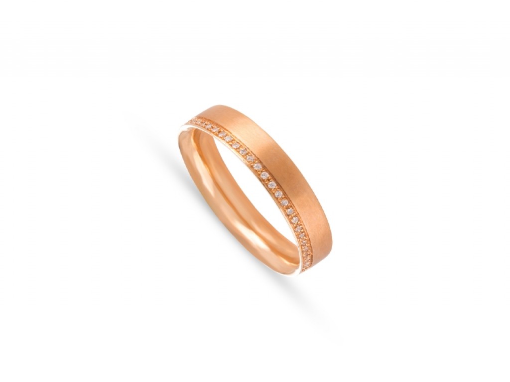 Alianças Tradicionais Ouro rosa ALR005142V