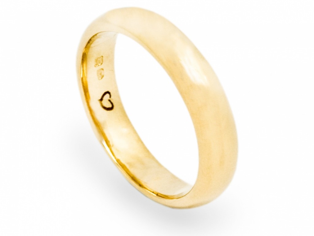 Alianças Ouro Amarelo sem Brilhantes ALR002618