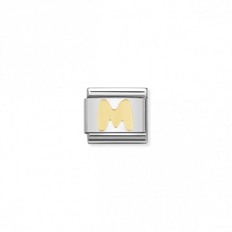 NOMINATION  Charm Link Letra M 