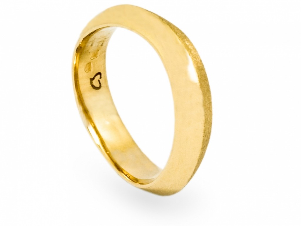 Alianças Ouro Amarelo sem Brilhantes ALR003781