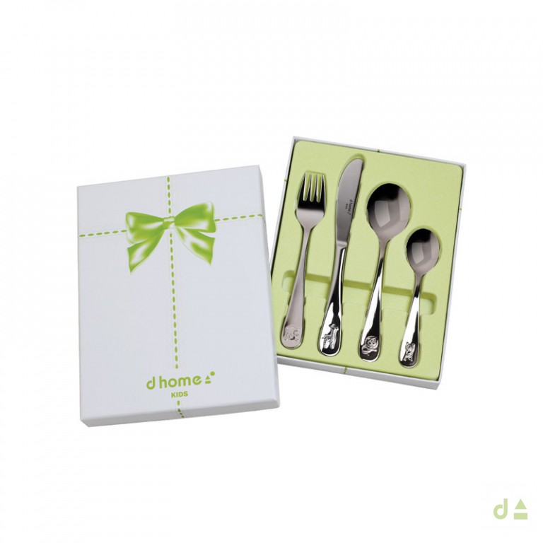 Conjunto 4 Talheres Infantis Dhome