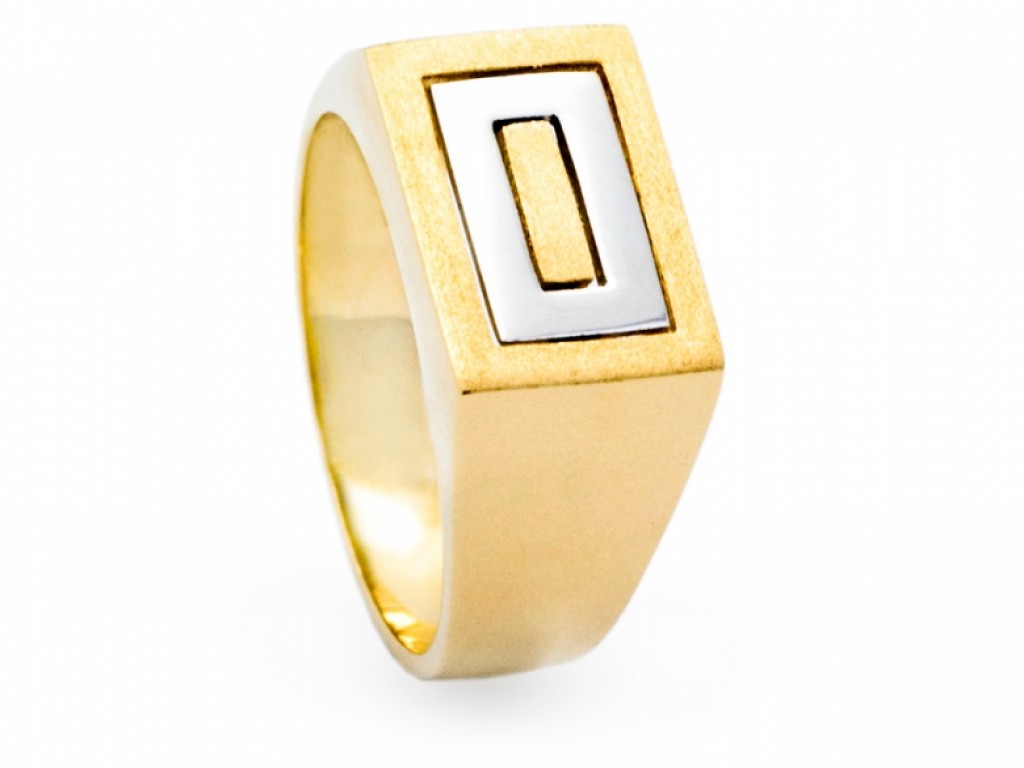 ANEL OURO HOMEM AN002955