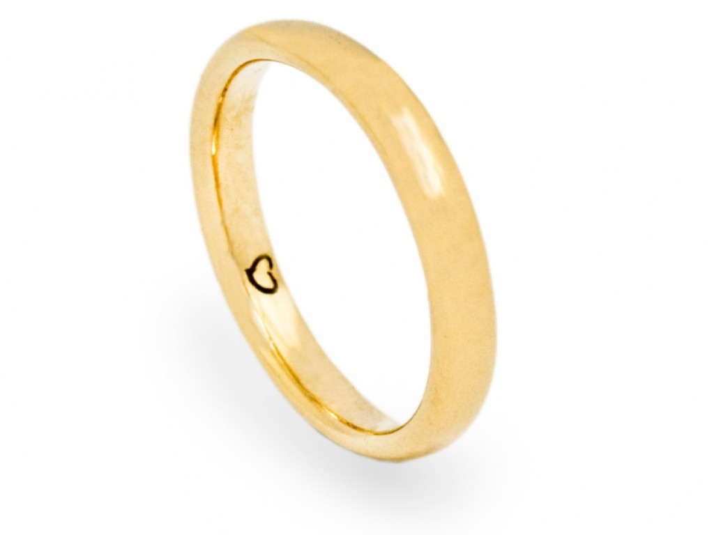 Alianças Ouro Amarelo sem Brilhantes ALR003142