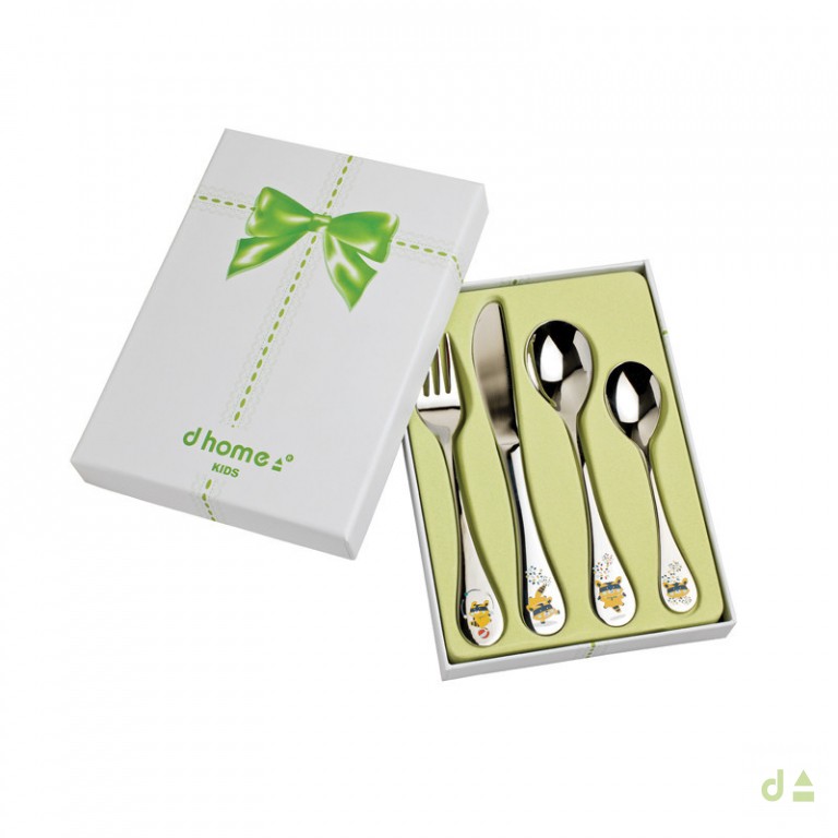 Conjunto 4 Talheres Infantis Dhome