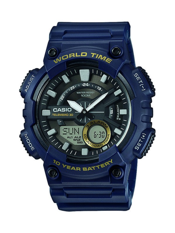 Casio Sports Dual Time Watch AEQ-110W-1BVDF in Bangladesh