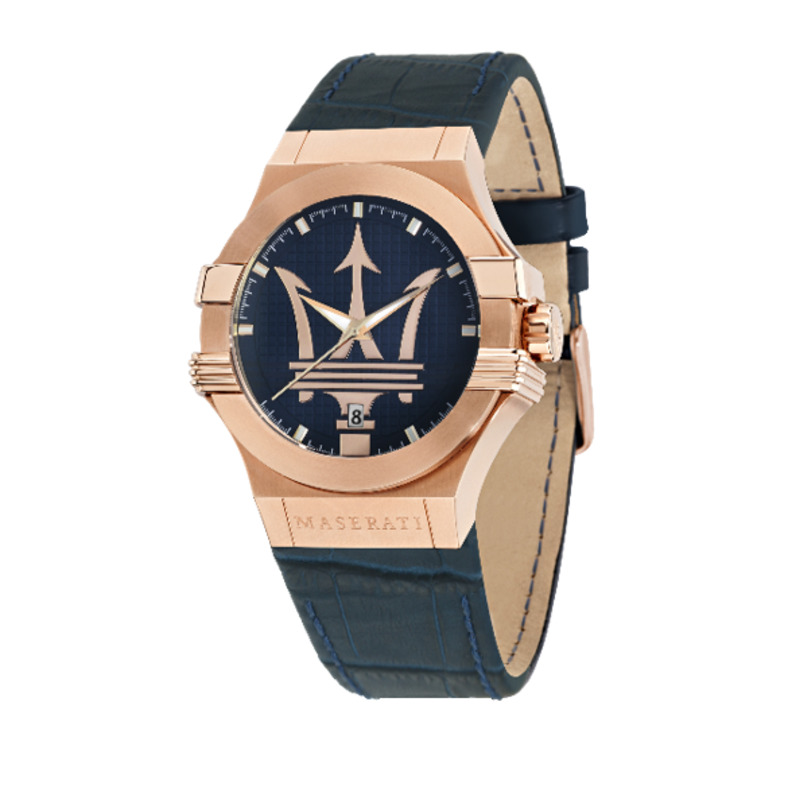POTENZA 42mm 3H BLUE DIAL BLUE STRAP