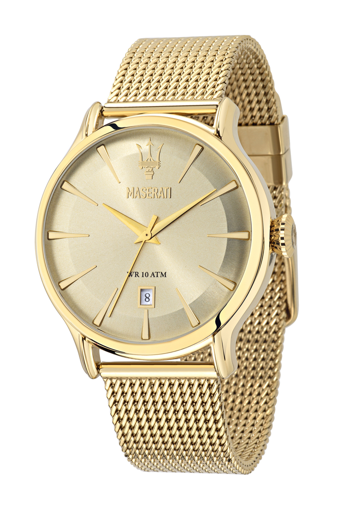 EPOCA 43mm 3H L.GOLD DIAL MESH B YG