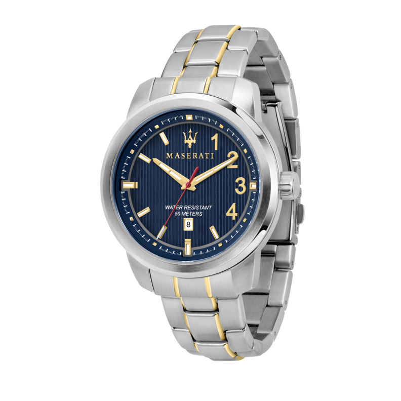 ROYALE 45mm 3H BLUE DIAL BR SS+YG