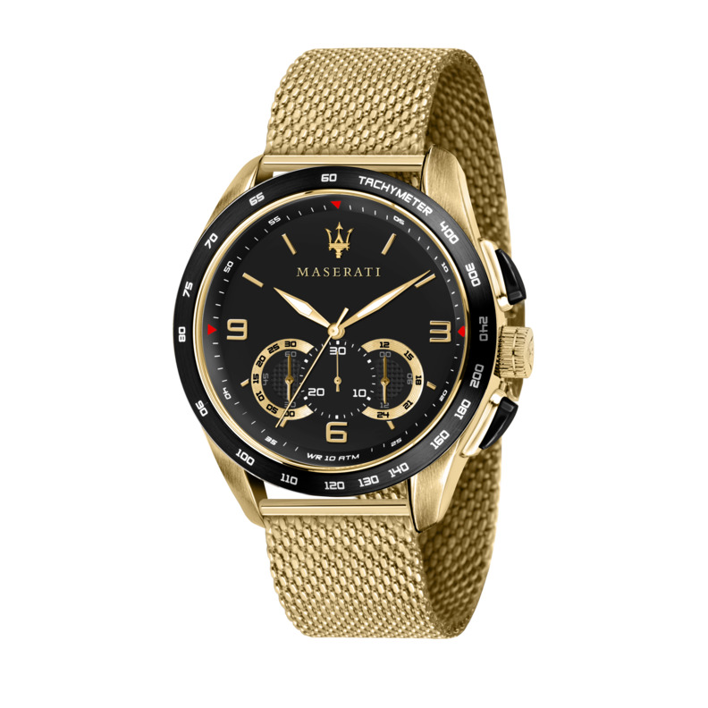 TRAGUARDO 45MM CHR BLACK DIAL YG BR