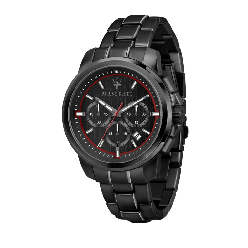 SUCCESSO 44mm CHR BLACK DIAL BR BLACK