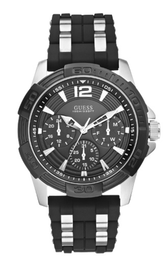 GUESS WATCHES GENTS SPORT STEEL