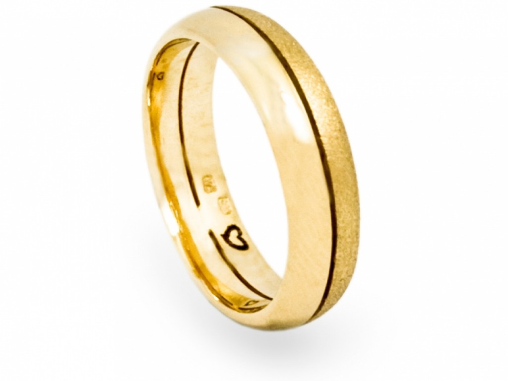 Alianças Ouro Amarelo sem Brilhantes ALR003377