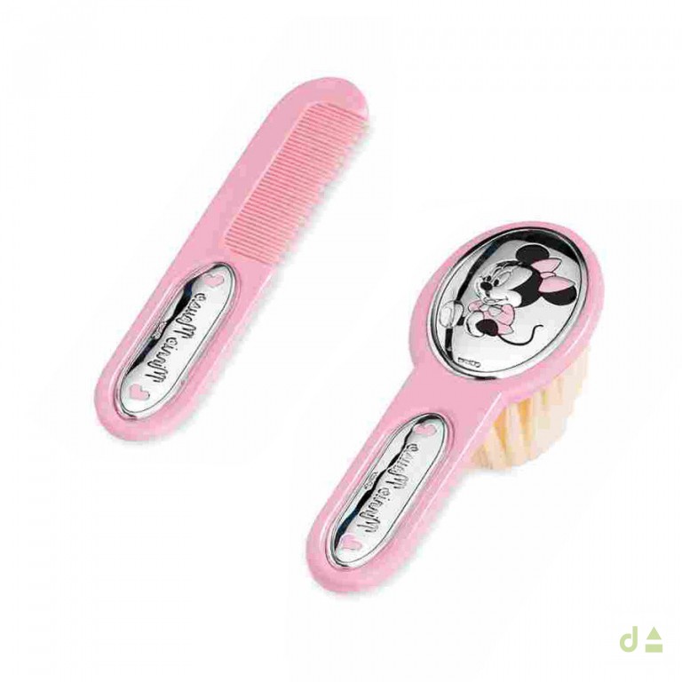 Set Dhome Escova & Pente Minnie	