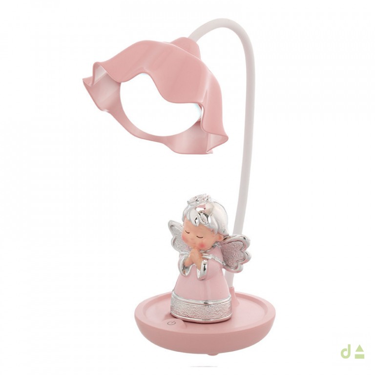 Luz de Presença Anjo Rosa