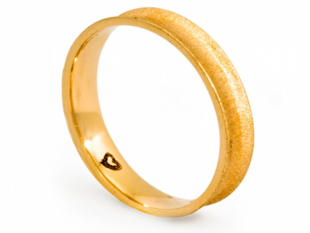 Alianças Ouro Amarelo sem Brilhantes ALR002839