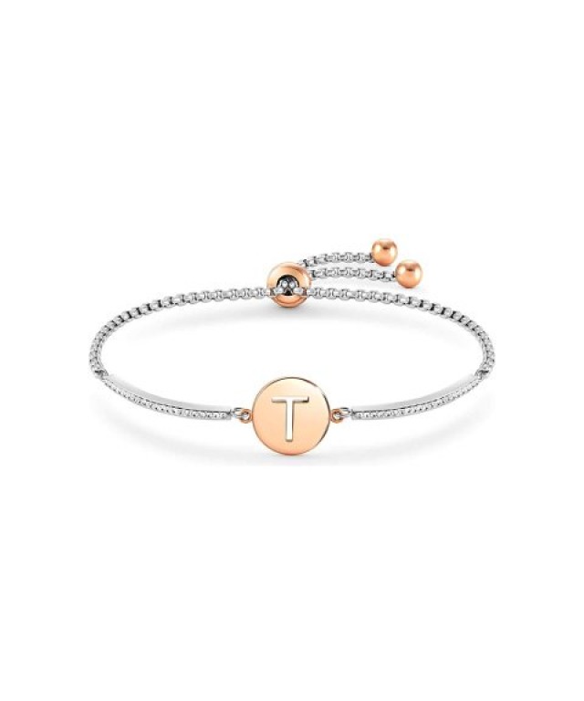 Nomination Milleluci letter T Joia Pulseira Mulher 