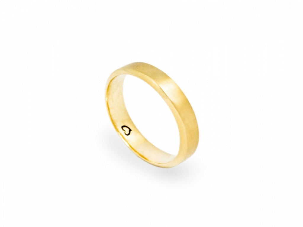 Alianças Ouro Amarelo sem Brilhantes ALR002007