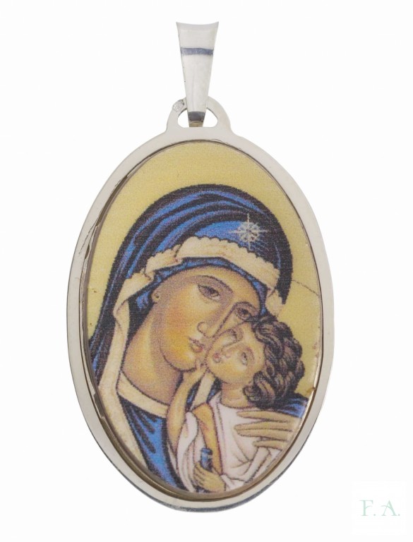 Medalha FA Mãe com Menino
