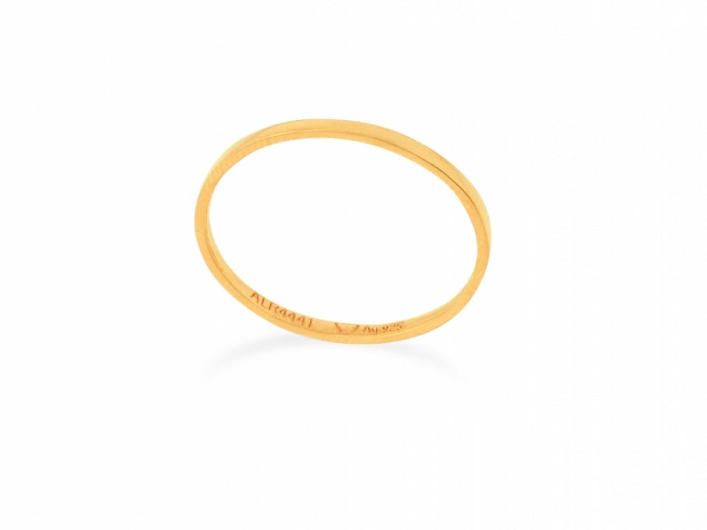 Alianças Ouro Amarelo sem Brilhantes ALR004441