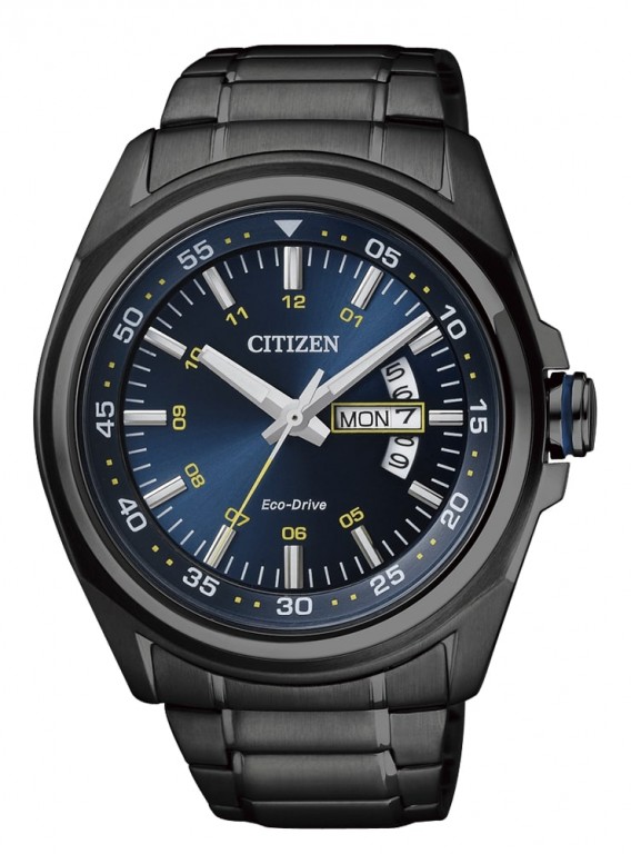 CITIZEN ECO-DRIVE IP BLACK