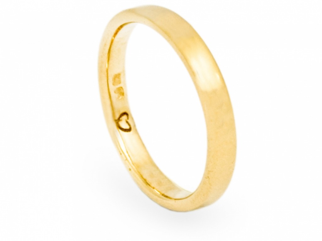 Alianças Ouro Amarelo sem Brilhantes ALR003144