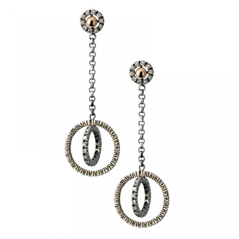 Pendentes Ouro com Pedras Preciosas