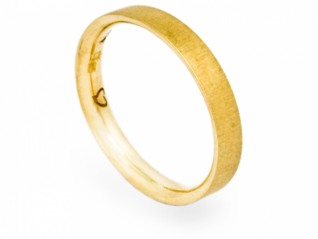 Alianças Ouro Amarelo sem Brilhantes ALR003761