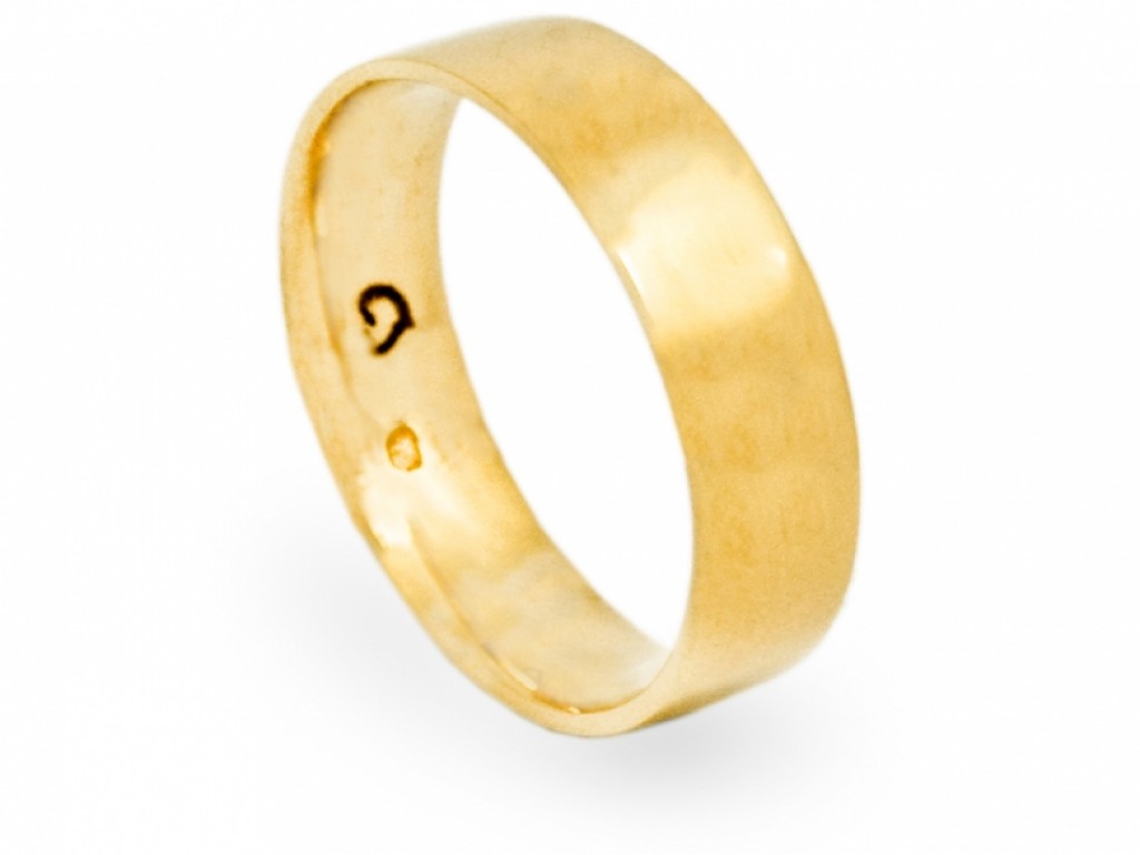 Alianças Ouro Amarelo sem Brilhantes ALR002320