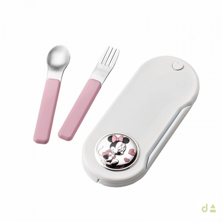 Conjunto 2 Talheres Dhome Minnie